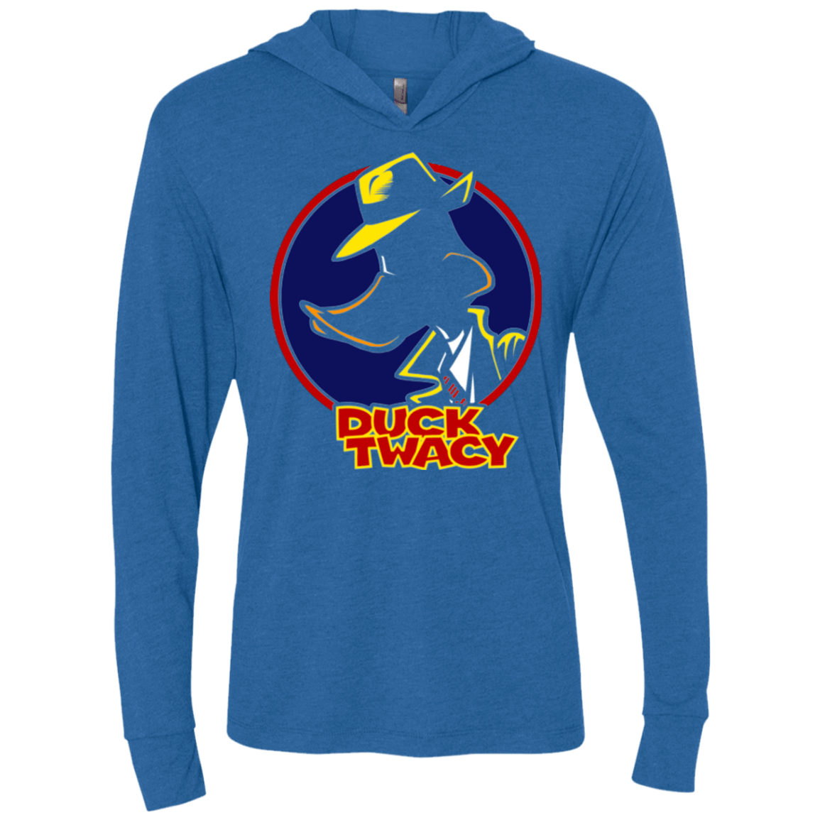 T-Shirts Vintage Royal / X-Small Duck Twacy Triblend Long Sleeve Hoodie Tee