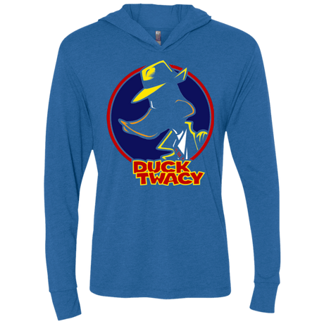 T-Shirts Vintage Royal / X-Small Duck Twacy Triblend Long Sleeve Hoodie Tee