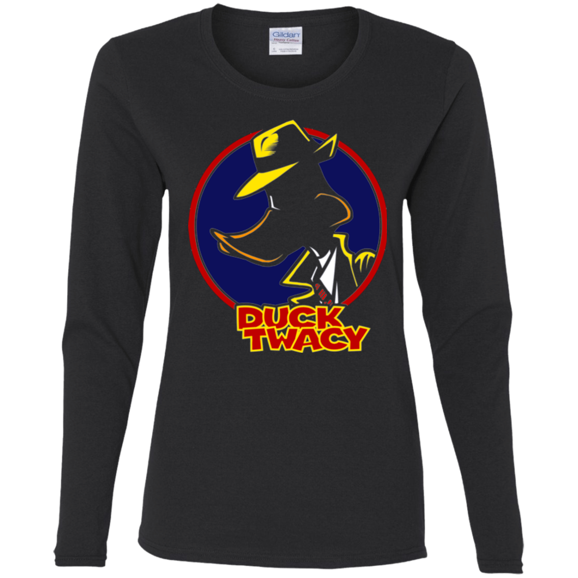 T-Shirts Black / S Duck Twacy Women's Long Sleeve T-Shirt