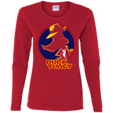 T-Shirts Red / S Duck Twacy Women's Long Sleeve T-Shirt