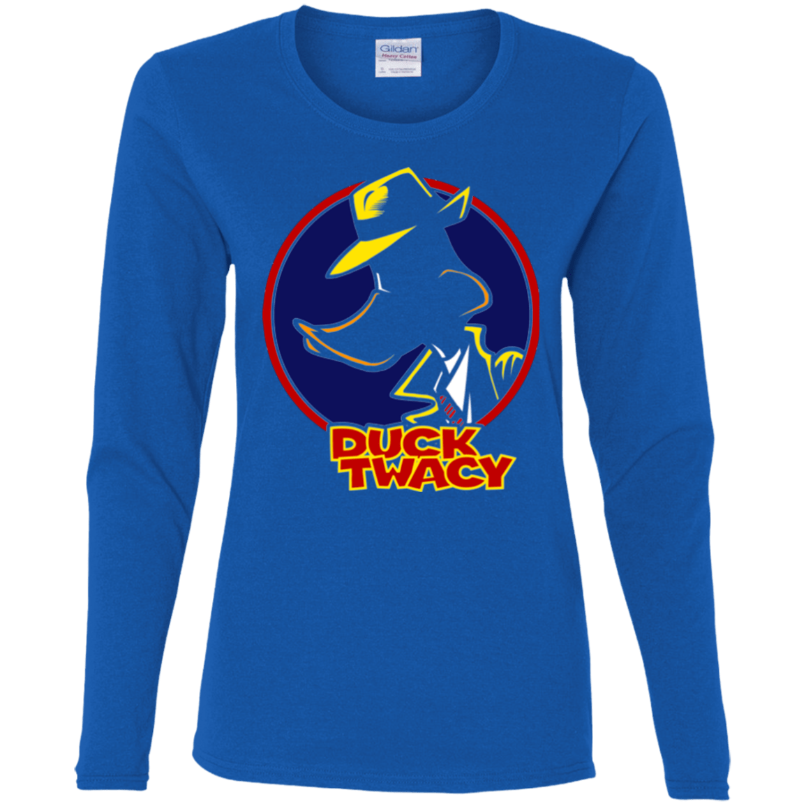 T-Shirts Royal / S Duck Twacy Women's Long Sleeve T-Shirt