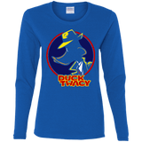 T-Shirts Royal / S Duck Twacy Women's Long Sleeve T-Shirt