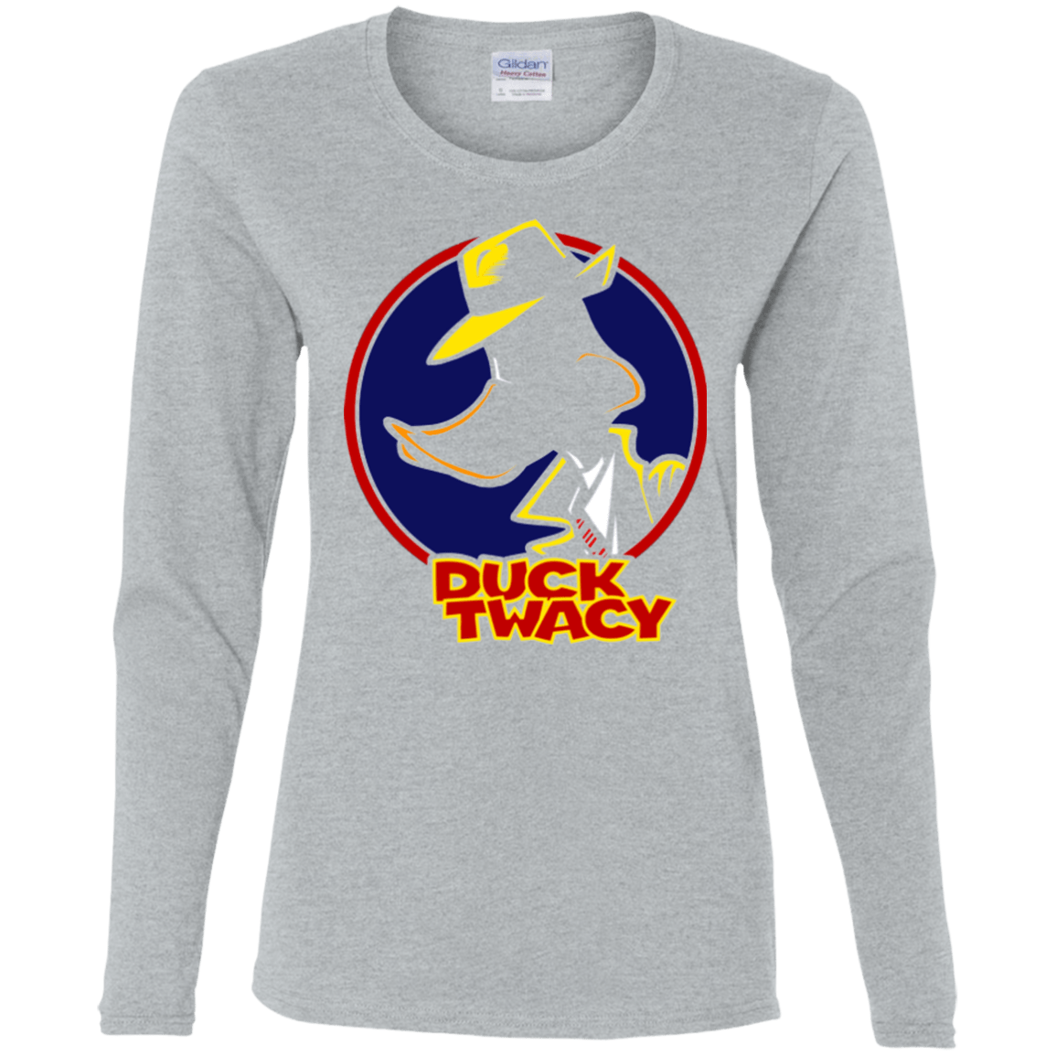 T-Shirts Sport Grey / S Duck Twacy Women's Long Sleeve T-Shirt