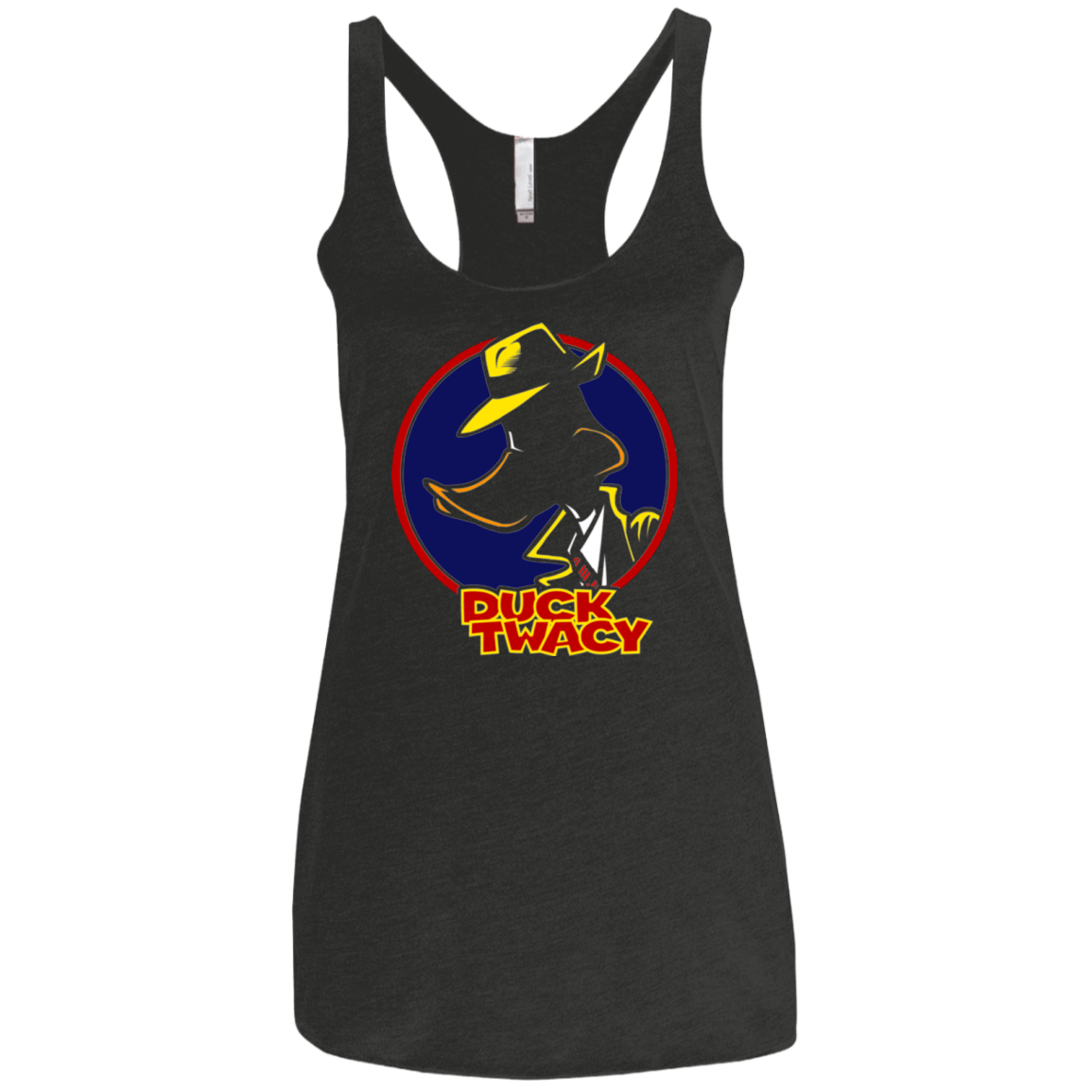 T-Shirts Vintage Black / X-Small Duck Twacy Women's Triblend Racerback Tank