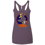 T-Shirts Vintage Purple / X-Small Duck Twacy Women's Triblend Racerback Tank