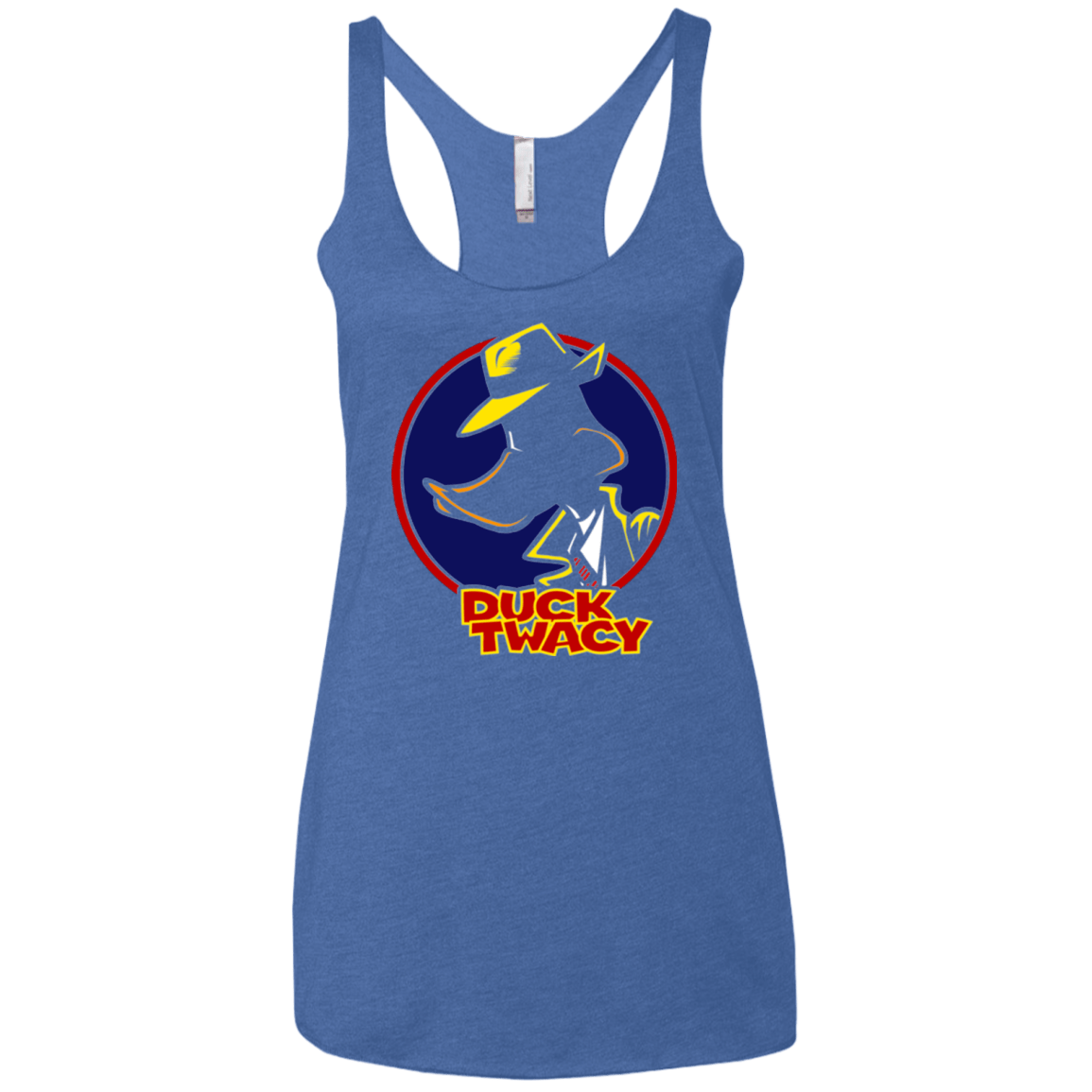 T-Shirts Vintage Royal / X-Small Duck Twacy Women's Triblend Racerback Tank