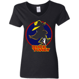 T-Shirts Black / S Duck Twacy Women's V-Neck T-Shirt