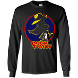 T-Shirts Black / YS Duck Twacy Youth Long Sleeve T-Shirt