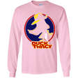 T-Shirts Light Pink / YS Duck Twacy Youth Long Sleeve T-Shirt