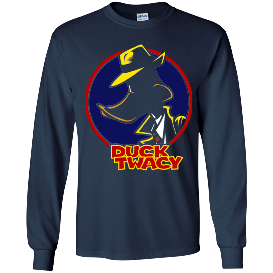 T-Shirts Navy / YS Duck Twacy Youth Long Sleeve T-Shirt