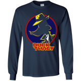 T-Shirts Navy / YS Duck Twacy Youth Long Sleeve T-Shirt