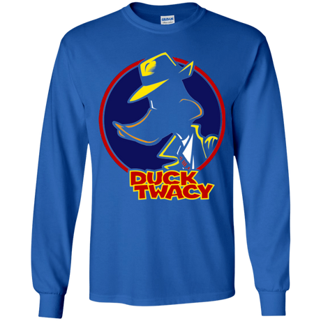 T-Shirts Royal / YS Duck Twacy Youth Long Sleeve T-Shirt