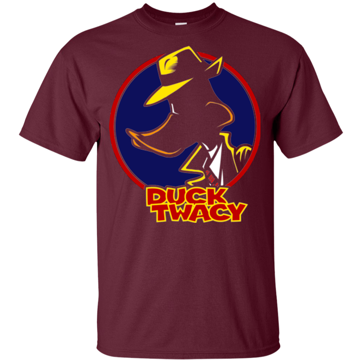 T-Shirts Maroon / YXS Duck Twacy Youth T-Shirt