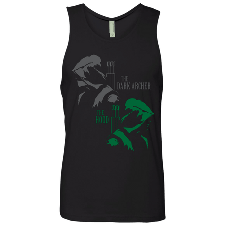 T-Shirts Black / Small Duel Identity Men's Premium Tank Top