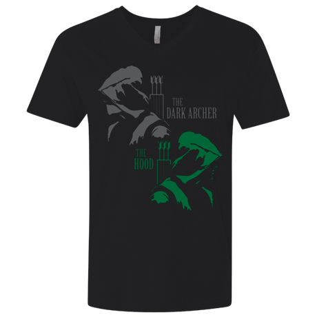 T-Shirts Black / X-Small Duel Identity Men's Premium V-Neck