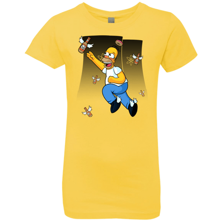 T-Shirts Vibrant Yellow / YXS Duff Gives Wings Girls Premium T-Shirt
