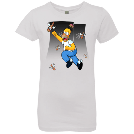 T-Shirts White / YXS Duff Gives Wings Girls Premium T-Shirt