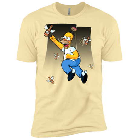 T-Shirts Banana Cream / X-Small Duff Gives Wings Men's Premium T-Shirt