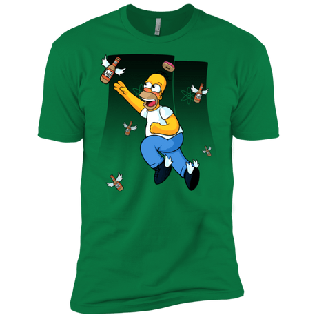 T-Shirts Kelly Green / X-Small Duff Gives Wings Men's Premium T-Shirt