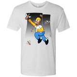 T-Shirts Heather White / Small Duff Gives Wings Men's Triblend T-Shirt