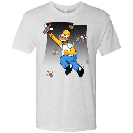 T-Shirts Heather White / Small Duff Gives Wings Men's Triblend T-Shirt