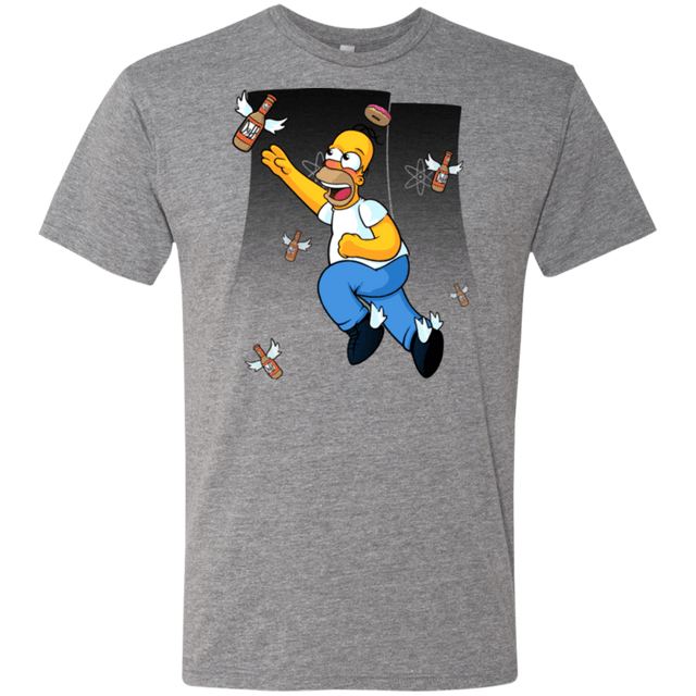 T-Shirts Premium Heather / Small Duff Gives Wings Men's Triblend T-Shirt