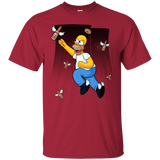 T-Shirts Cardinal / Small Duff Gives Wings T-Shirt