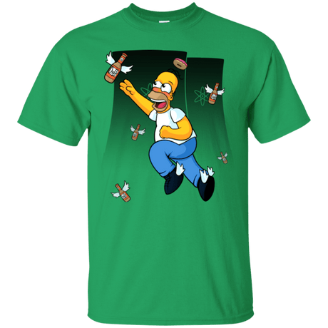 T-Shirts Irish Green / Small Duff Gives Wings T-Shirt
