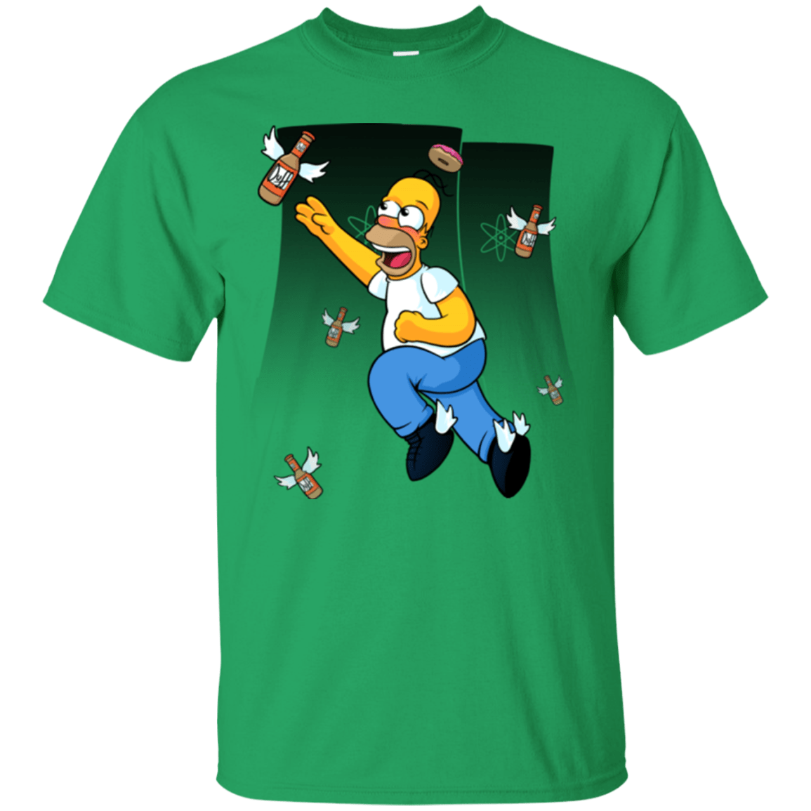 T-Shirts Irish Green / Small Duff Gives Wings T-Shirt