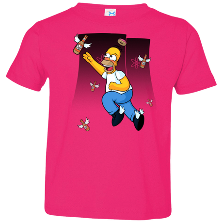 T-Shirts Hot Pink / 2T Duff Gives Wings Toddler Premium T-Shirt