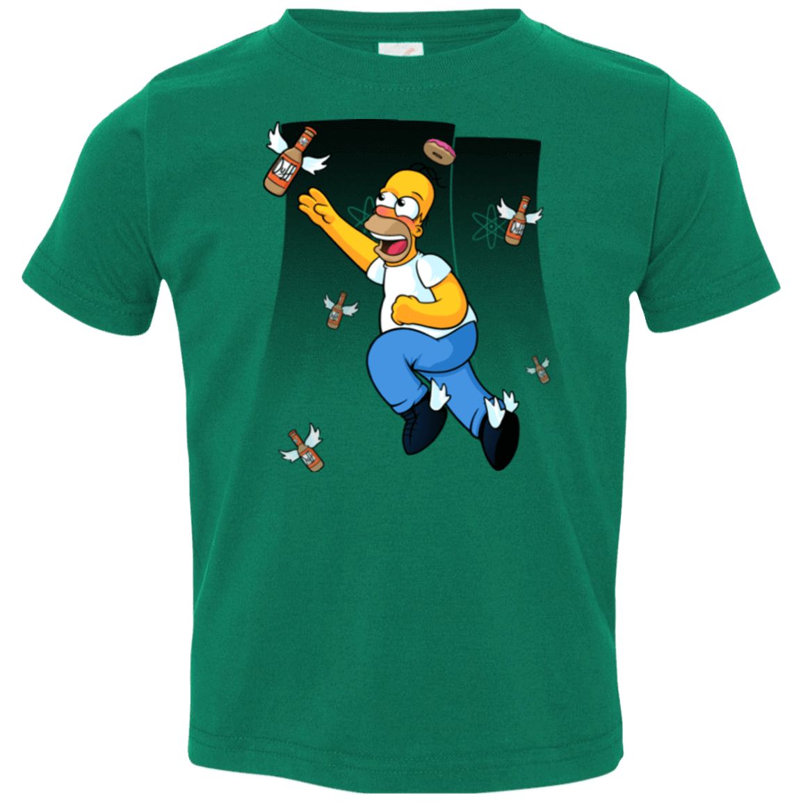 T-Shirts Kelly / 2T Duff Gives Wings Toddler Premium T-Shirt