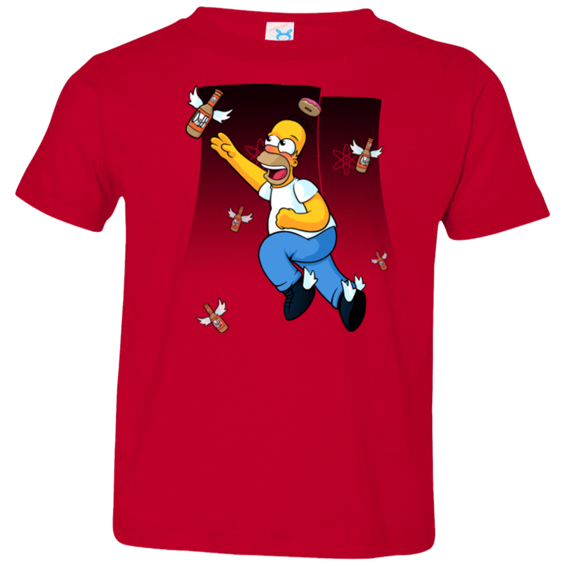 T-Shirts Red / 2T Duff Gives Wings Toddler Premium T-Shirt