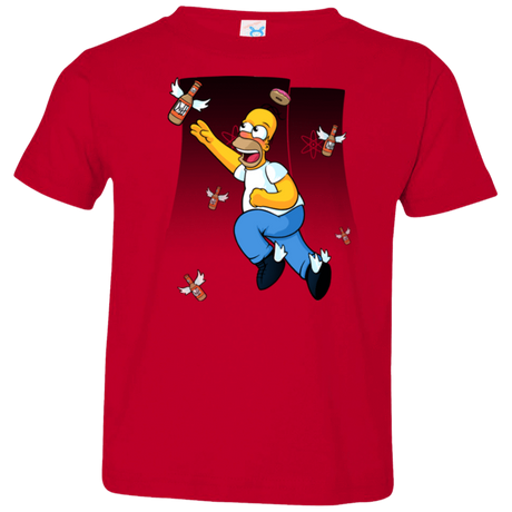 T-Shirts Red / 2T Duff Gives Wings Toddler Premium T-Shirt