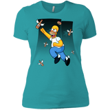 T-Shirts Tahiti Blue / X-Small Duff Gives Wings Women's Premium T-Shirt
