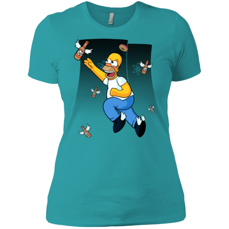 T-Shirts Tahiti Blue / X-Small Duff Gives Wings Women's Premium T-Shirt