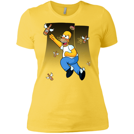 T-Shirts Vibrant Yellow / X-Small Duff Gives Wings Women's Premium T-Shirt