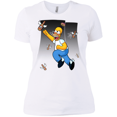 T-Shirts White / X-Small Duff Gives Wings Women's Premium T-Shirt