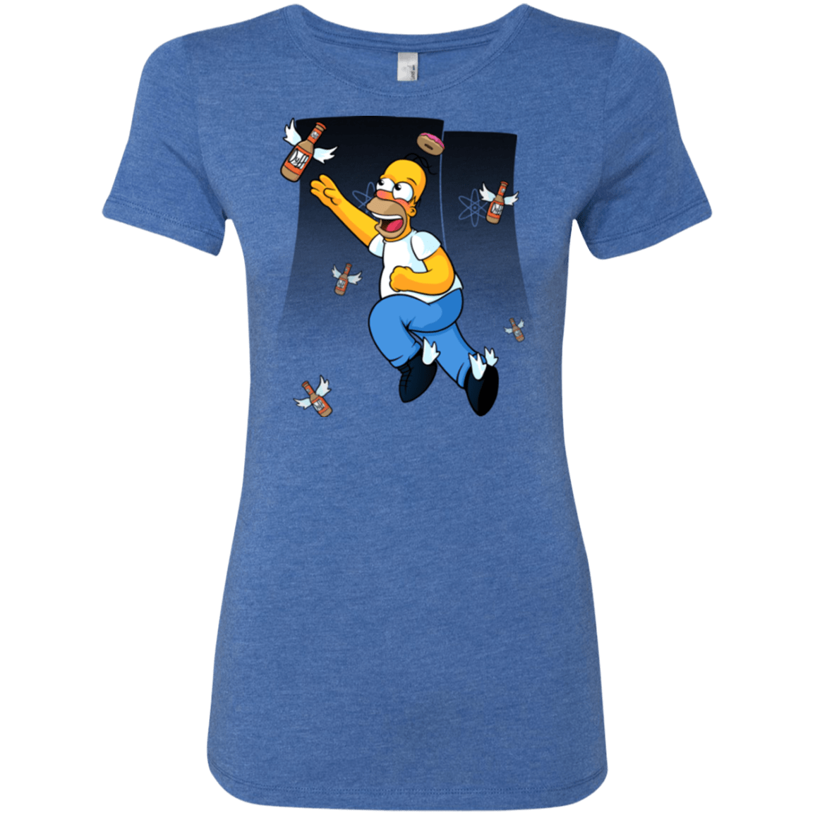 Duff Gives Wings Women's Triblend T-Shirt