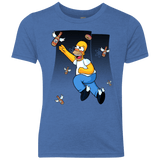 T-Shirts Vintage Royal / YXS Duff Gives Wings Youth Triblend T-Shirt