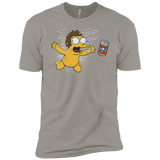 T-Shirts Light Grey / YXS Duffmind Boys Premium T-Shirt