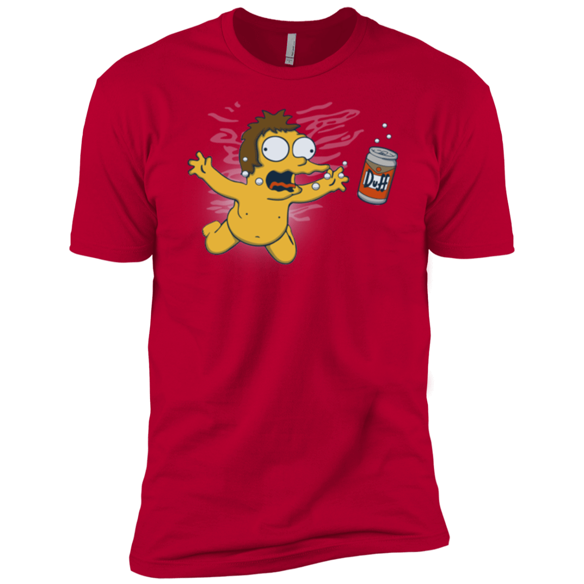 T-Shirts Red / YXS Duffmind Boys Premium T-Shirt