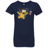 T-Shirts Midnight Navy / YXS Duffmind Girls Premium T-Shirt
