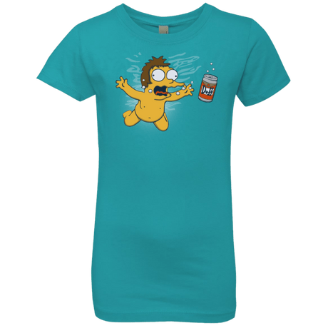 T-Shirts Tahiti Blue / YXS Duffmind Girls Premium T-Shirt