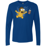 T-Shirts Royal / Small Duffmind Men's Premium Long Sleeve