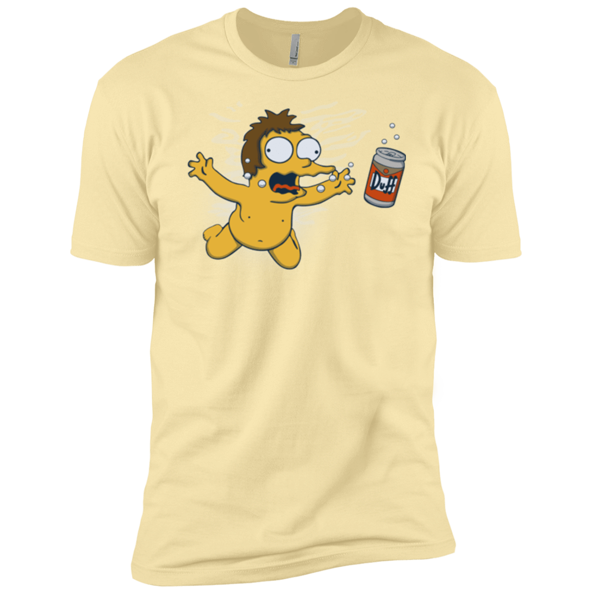 T-Shirts Banana Cream / X-Small Duffmind Men's Premium T-Shirt