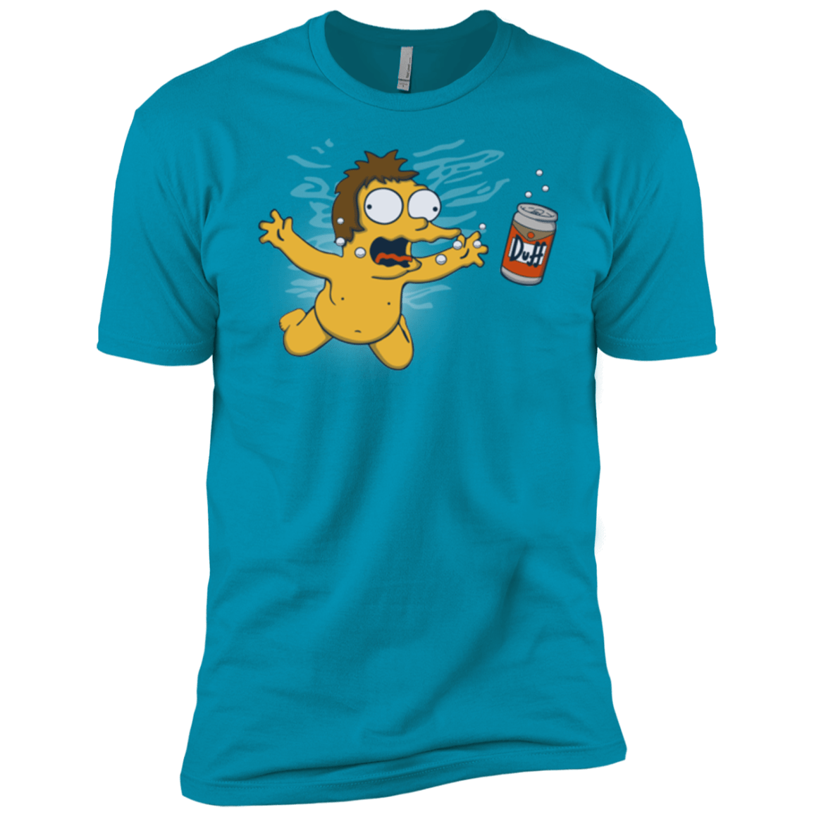 T-Shirts Turquoise / X-Small Duffmind Men's Premium T-Shirt