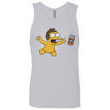 T-Shirts Heather Grey / Small Duffmind Men's Premium Tank Top