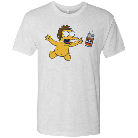 T-Shirts Heather White / Small Duffmind Men's Triblend T-Shirt