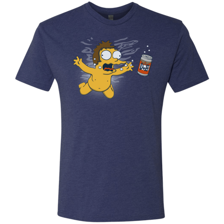 T-Shirts Vintage Navy / Small Duffmind Men's Triblend T-Shirt