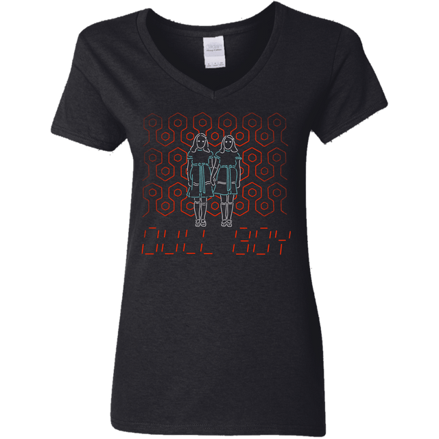 T-Shirts Black / S Dull Boy Women's V-Neck T-Shirt